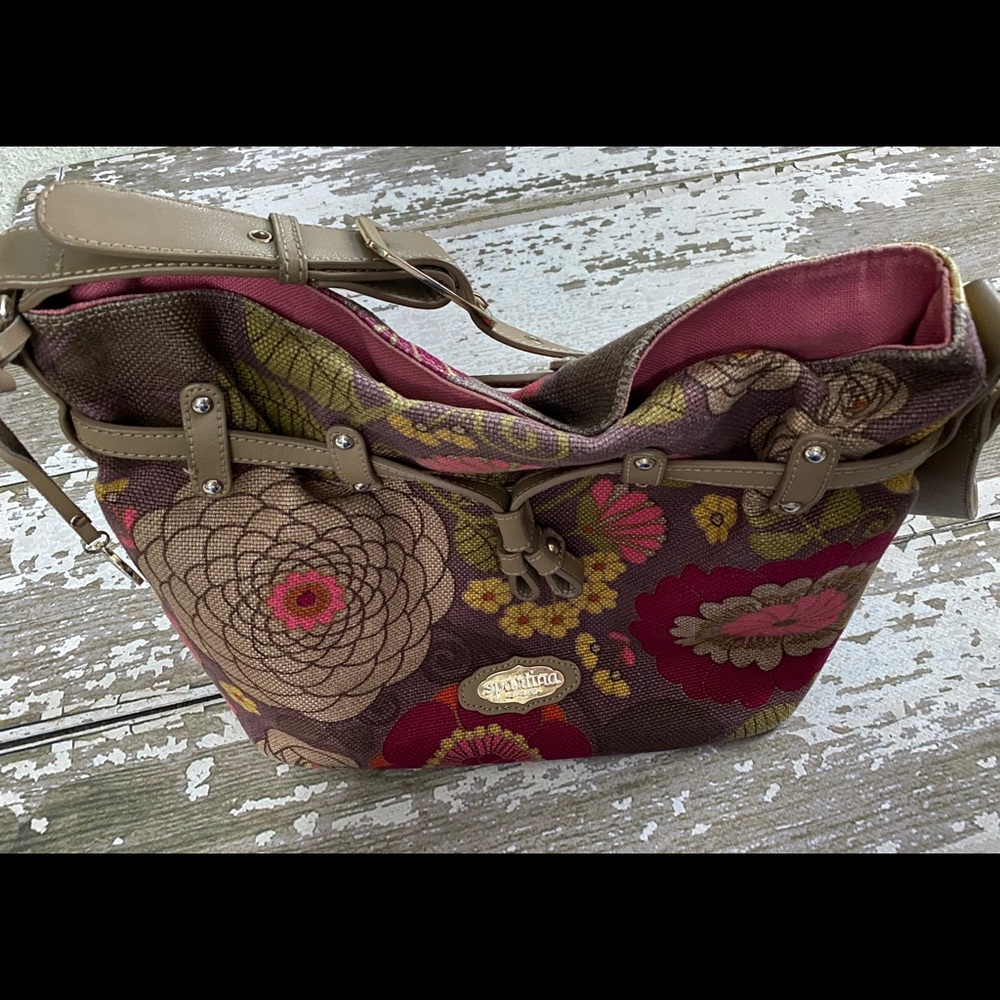 Spartina 449 fabric purse